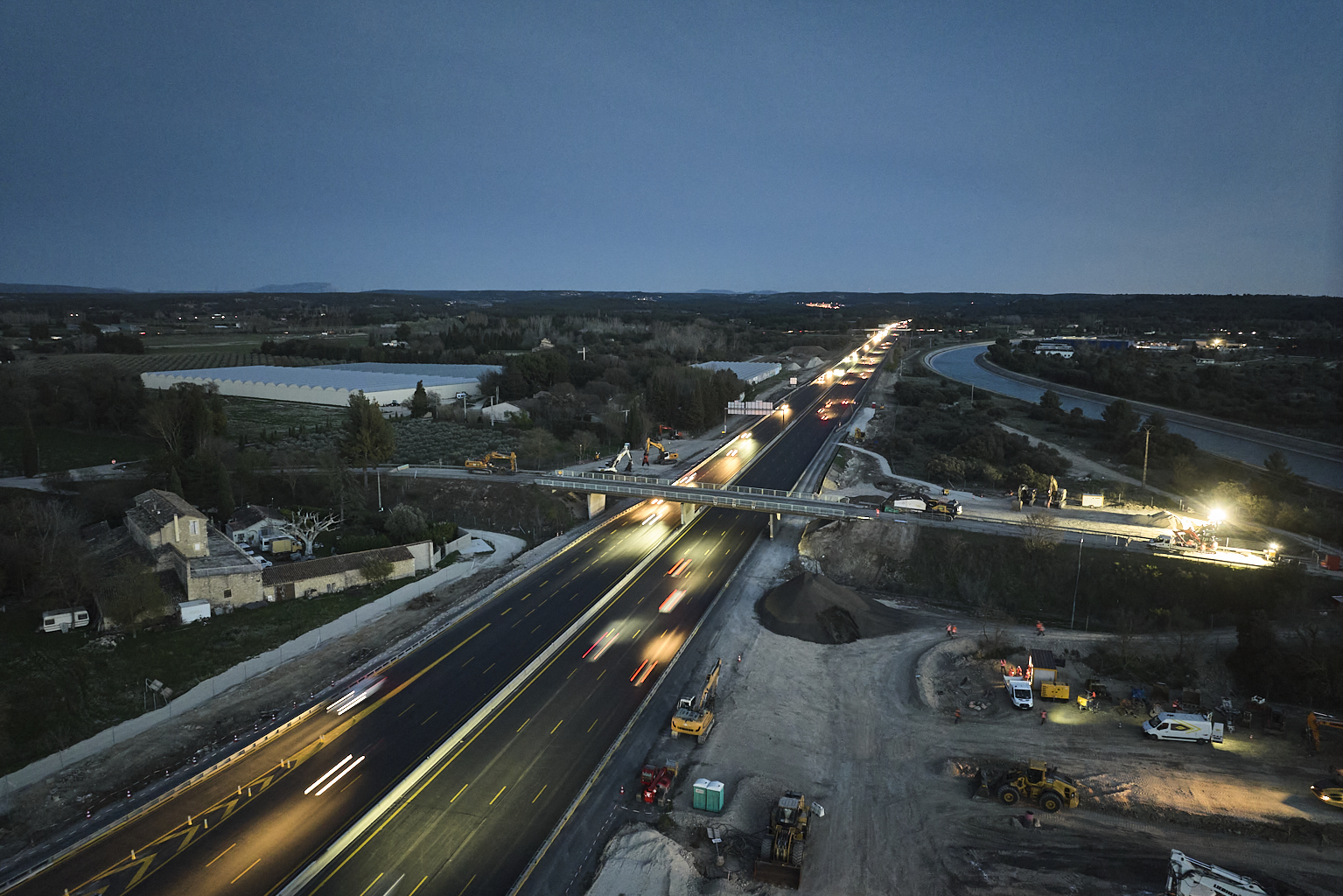 Fermeture nocturne de l’autoroute A7, samedi 16 mars 2025 pour la